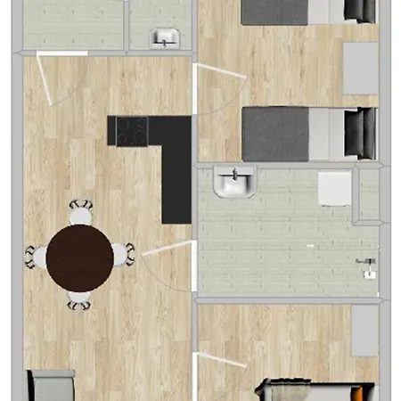 Apartmanhotel M2suites By Bestchoice - Messe - Parking - Self-check-in